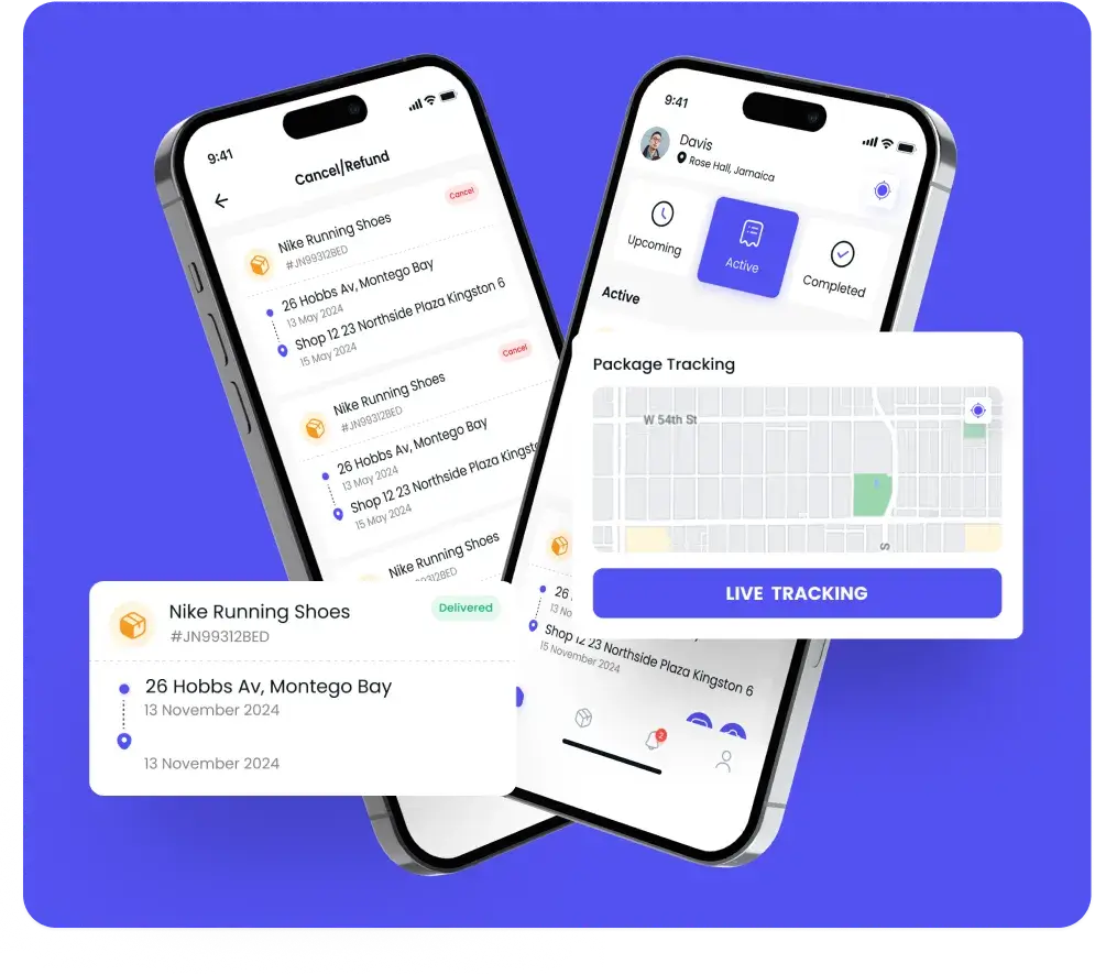 Tech Transit logistics mobile app — Portfolio