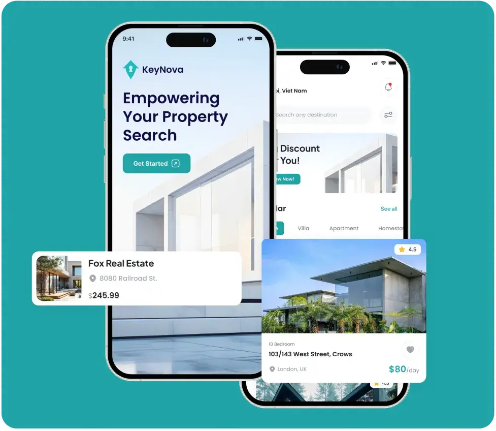 KeyNova — Real Estate Mobile App