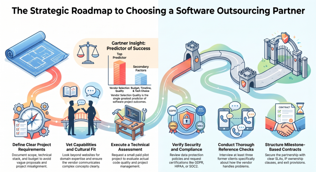 The strategic roadmap to choosing a software outsourcing partner